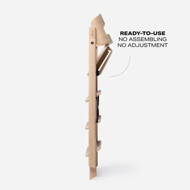 Kaos KLAPP Highchair Premium Oak (Newborn Max Wt:110kg)