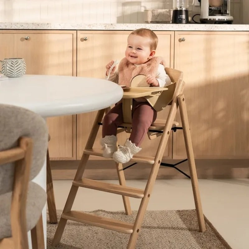 Kaos KLAPP Highchair Premium Oak (Newborn Max Wt:110kg)