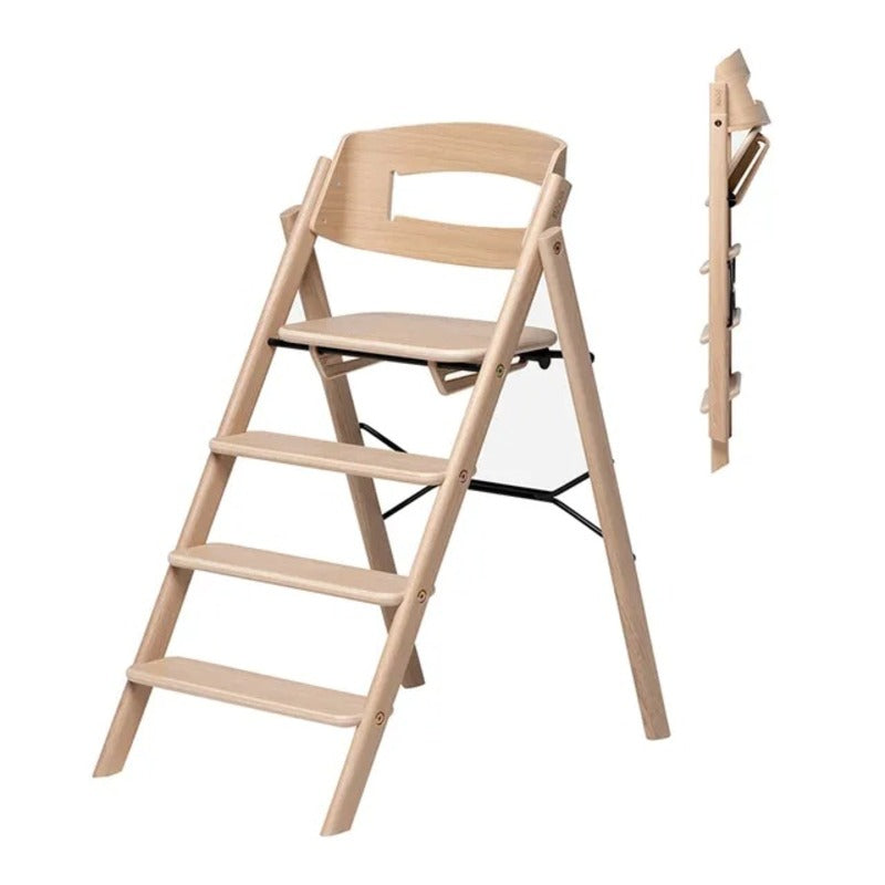 Kaos KLAPP Highchair Premium Oak (Newborn Max Wt:110kg)