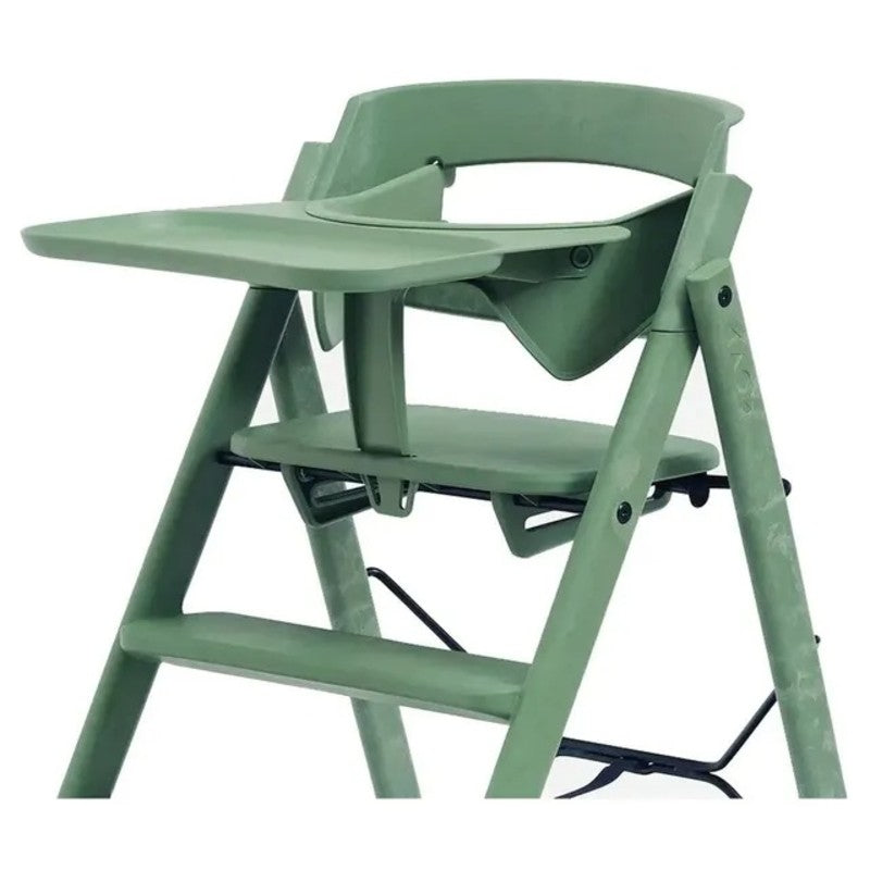Kaos KLAPP Highchair Rail & Tray Mineral Green (6-36m)