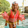 Sunnylife Kids Swim Vest Melody The Mermaid Neon Strawberry