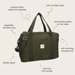 Kidzroom Care MILAN Diaper Bag Army Green