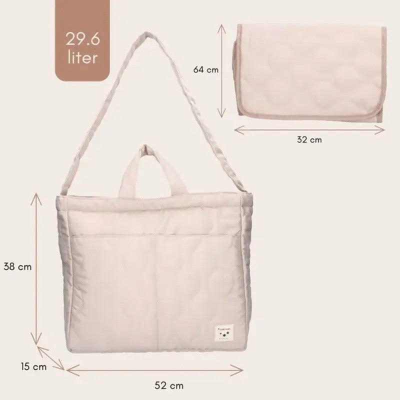 Kidzroom Care SOFIA Diaper Bag Loveable Taupe