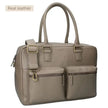 Kidzroom Care Vienna Diaper Bag Lovely Leather Taupe