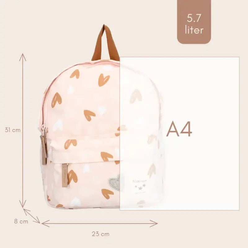 Kidzroom Kids Backpack Hearts