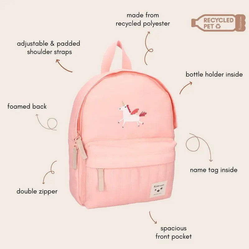 Kidzroom Kids Backpack Unicorn Pink