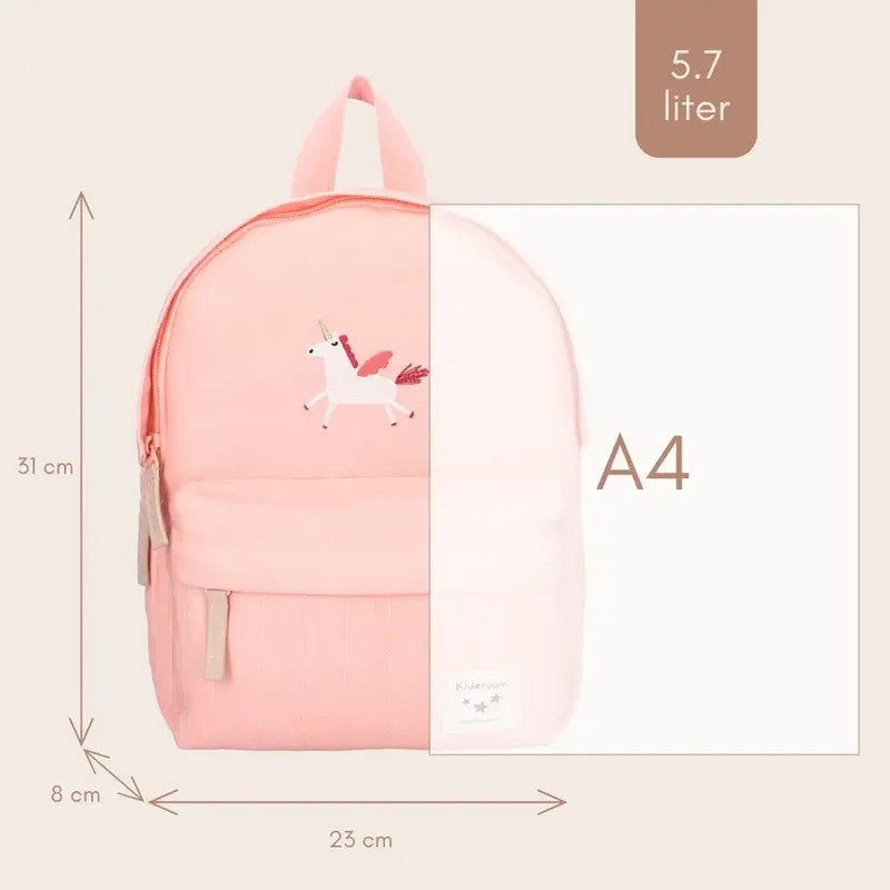 Kidzroom Kids Backpack Unicorn Pink