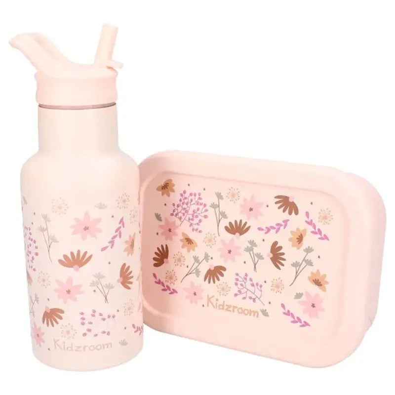 Kidzroom Silicone Lunch Box 700ml Enchanted Memories Pink