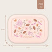 Kidzroom Silicone Lunch Box 700ml Enchanted Memories Pink
