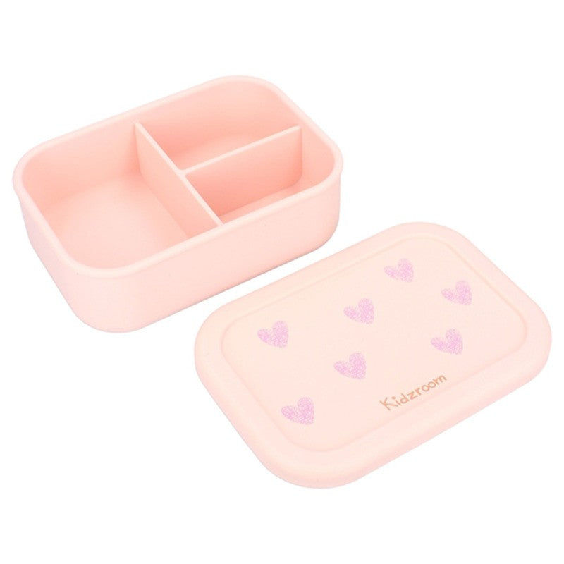 Kidzroom Silicone Lunch Box 700ml Magical Meadows Pink