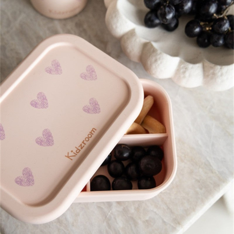 Kidzroom Silicone Lunch Box 700ml Magical Meadows Pink