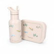 Kidzroom Silicone Lunch Box 700ml Small Talk Beige