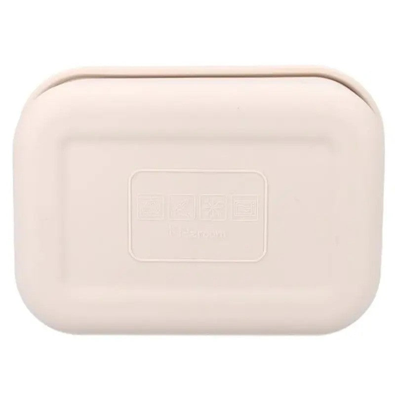 Kidzroom Silicone Lunch Box 700ml Small Talk Beige