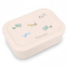 Kidzroom Silicone Lunch Box 700ml Small Talk Beige