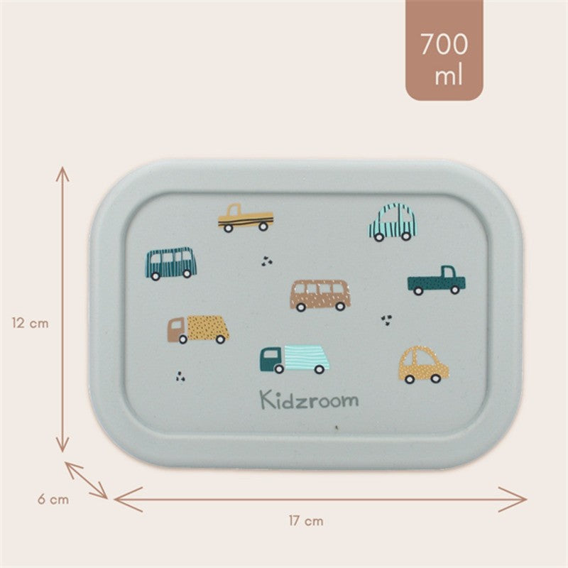 Kidzroom Silicone Lunch Box 700ml Sweet Cuddles