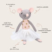 Kidzroom Soft Toy Lola The Mouse 40cm