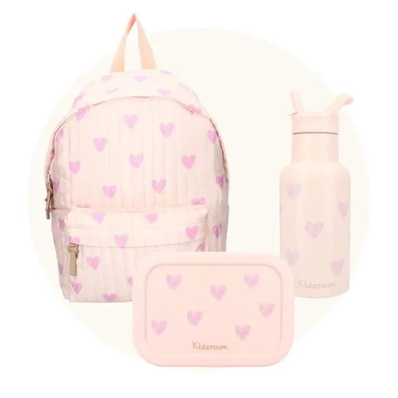 Kidzroom Stainless Steel Drink Bottle 350ml Magical Meadows Pink