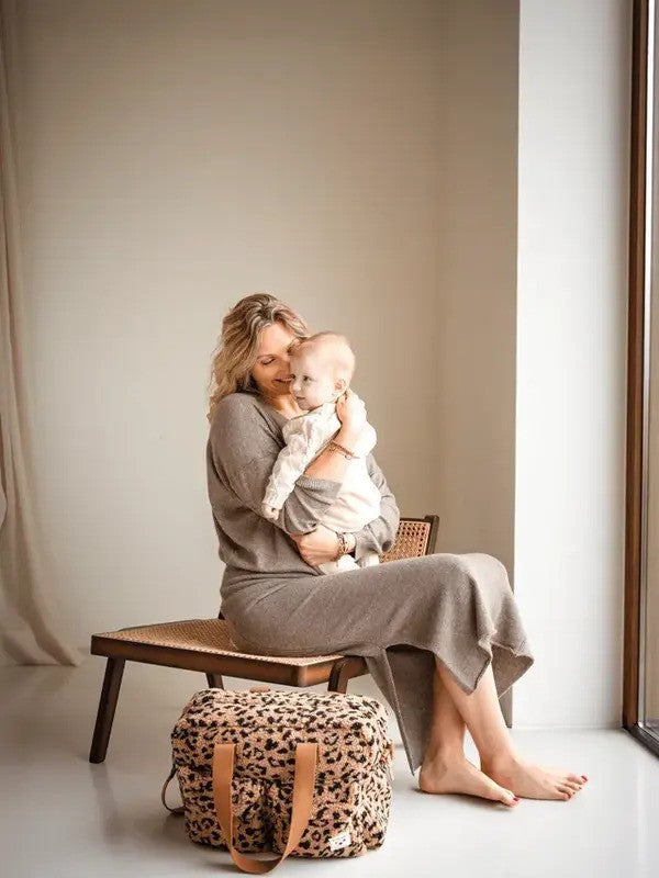 Kidzroom Teddy Diaper Bag Brown