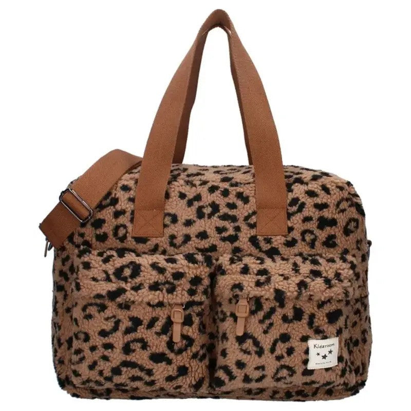Kidzroom Teddy Diaper Bag Brown