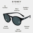 Little Sol+ Sydney Kids Sunglasses Black