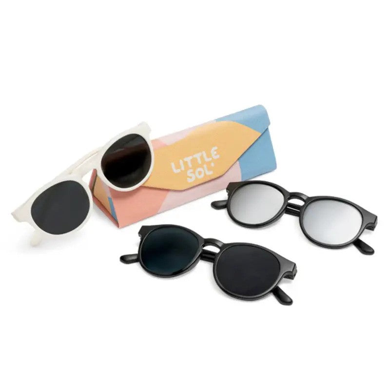 Little Sol+ Sydney Kids Sunglasses Black