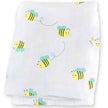 Lulujo Muslin Swaddle (120X120CM) XL Bumbling Bee