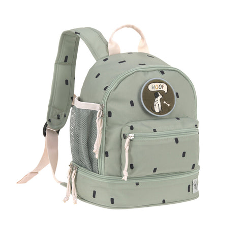 Laessig Mini Backpack Happy Prints Light Olive