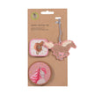 Laessig School Patches Set Horse Pink