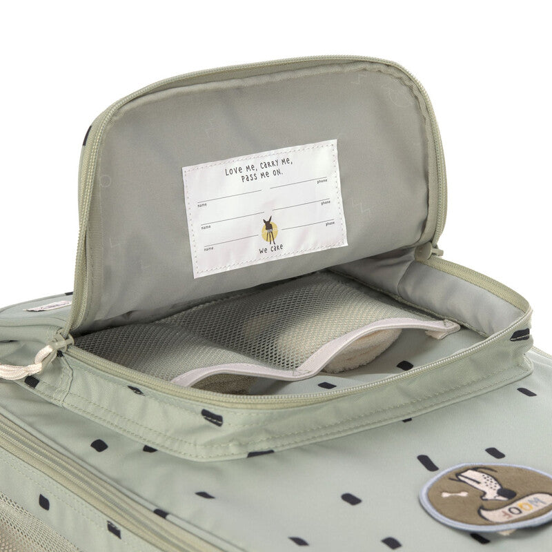 Laessig Trolley Happy Prints Light Olive