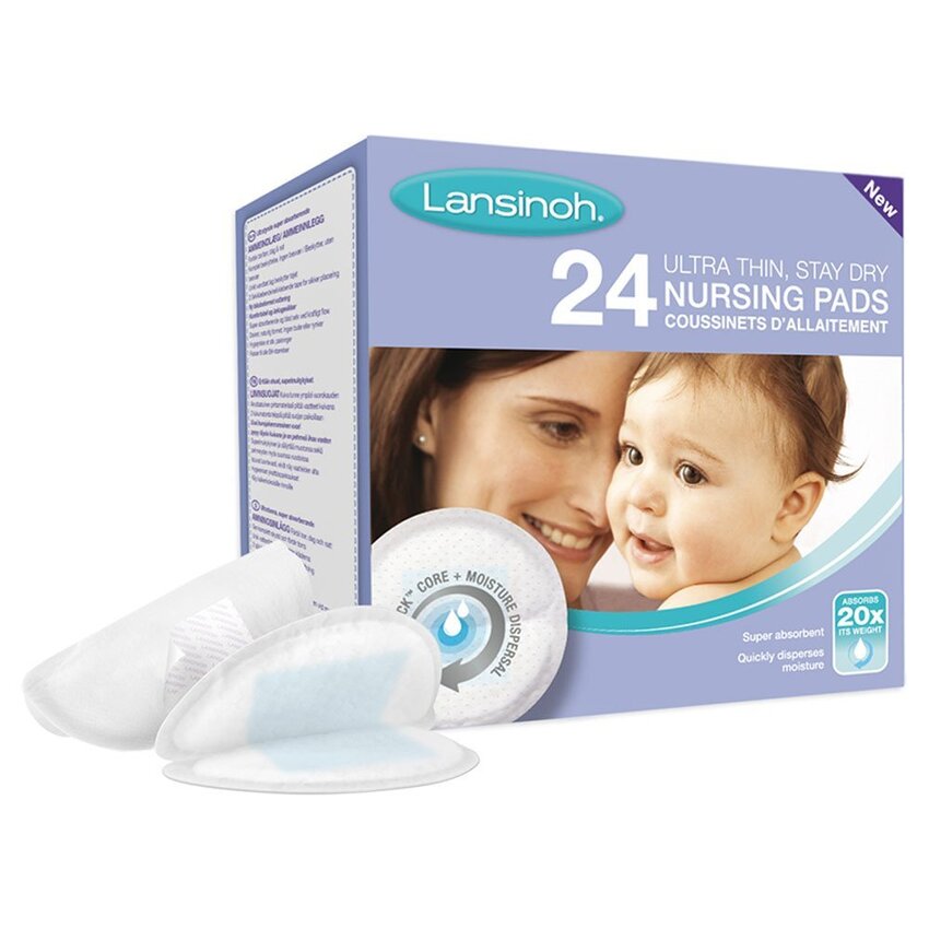 Lansinoh Ultra Thin Nursing Pads 24's