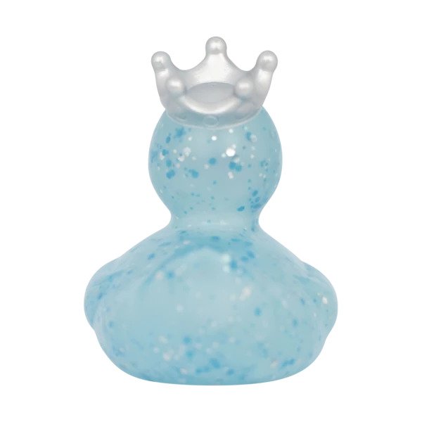 Lilalu Glitter Duck With Crown Blue