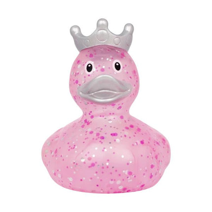 Lilalu Glitter Duck With Crown Pink