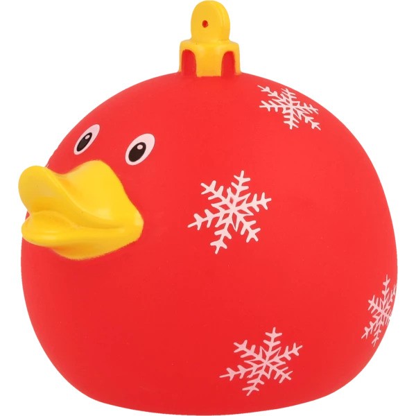 Lilalu Duck Red Christmas Ball