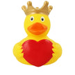 Lilalu Duck with Greeting Heart