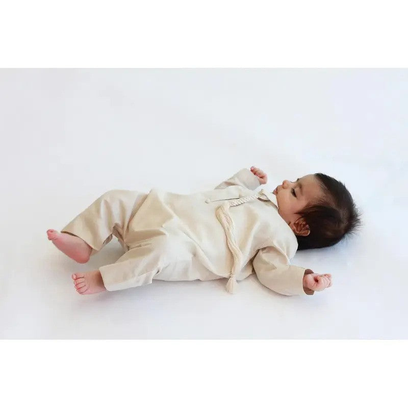 Little Bedoo Kandora Onesie Beige 9M
