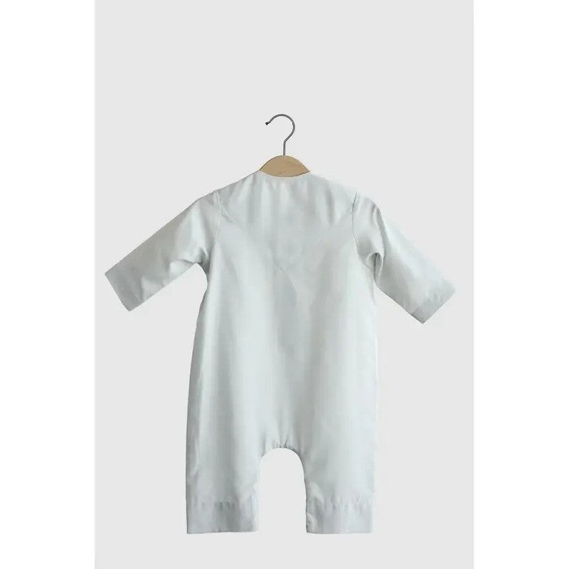 Little Bedoo Kandora Onesie Grey 12M