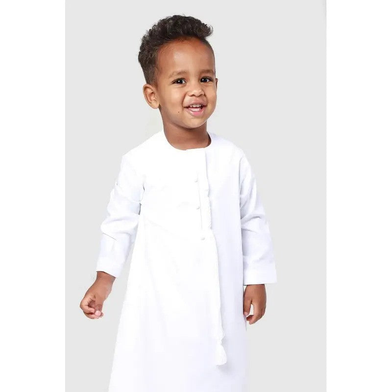 Little Bedoo Kandora White (3Years)