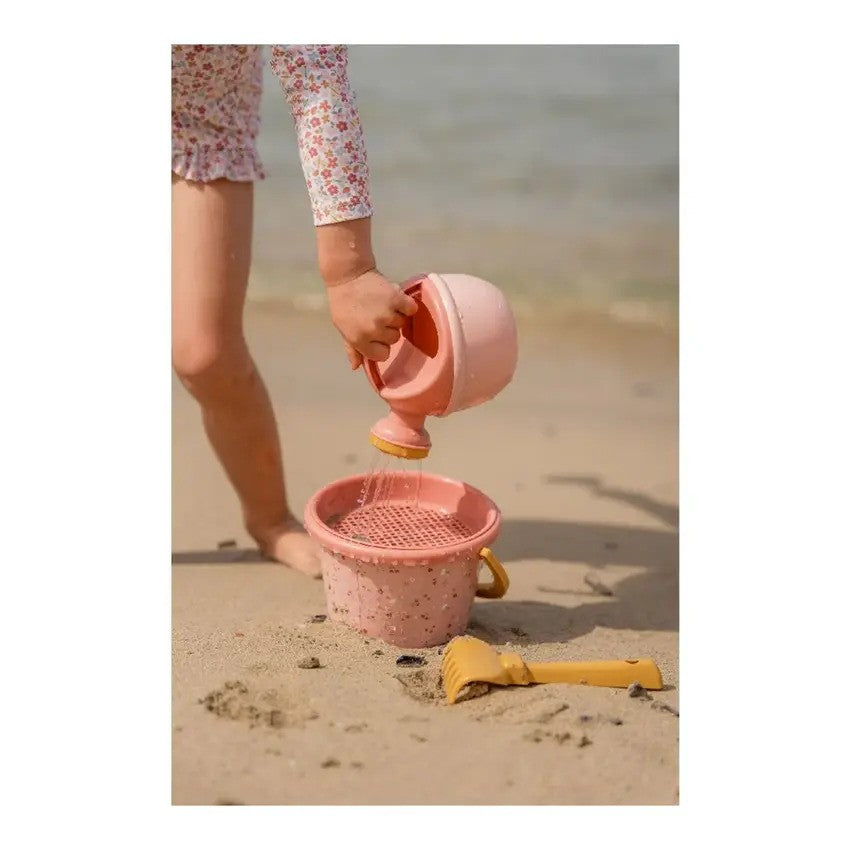 Little Dutch Beach Toy Set Flowers Pink