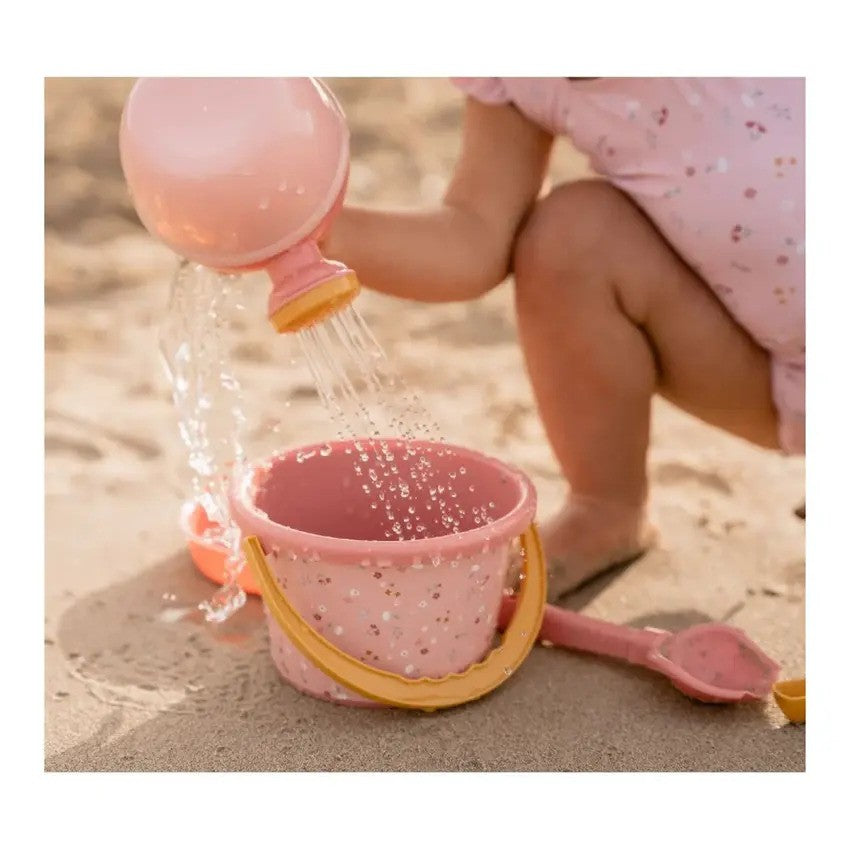 Little Dutch Beach Toy Set Flowers Pink