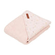 Little Dutch Hooded Towel Pink Flowers