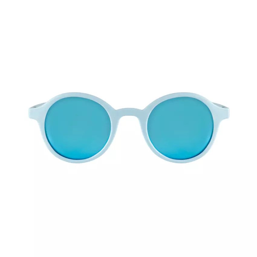 Little Sol+ Cleo Baby Blue Mirrored Kids Sunglasses