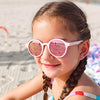 Little Sol+ Cleo Baby Pink Mirrored Kids Sunglasses