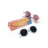 Little Sol+ Cleo Baby Pink Mirrored Kids Sunglasses