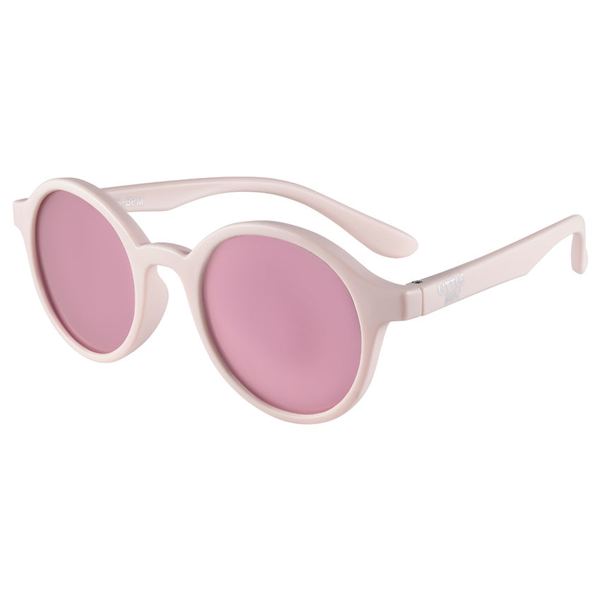 Little Sol+ Cleo Baby Pink Mirrored Kids Sunglasses