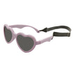 Little Sol+ Ella Lilac Heart Baby Sunglasses