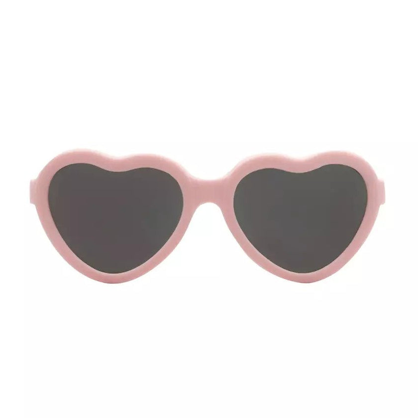 Little Sol+ Ella Baby Sunglasses with Strap Rose Heart