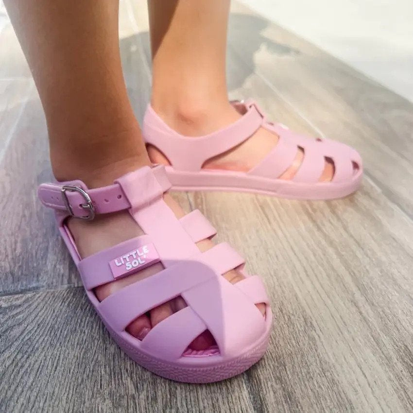 Little Sol+ Jaimi Sandal Desert Rose