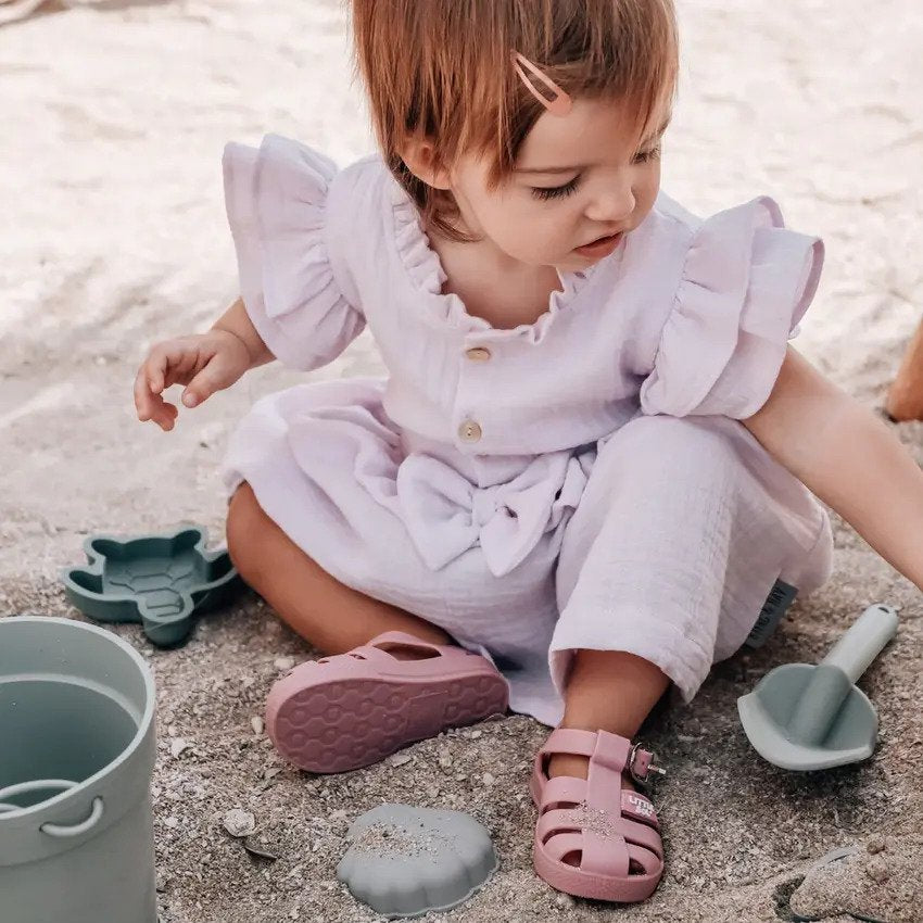 Little Sol+ Jaimi Sandal Desert Rose