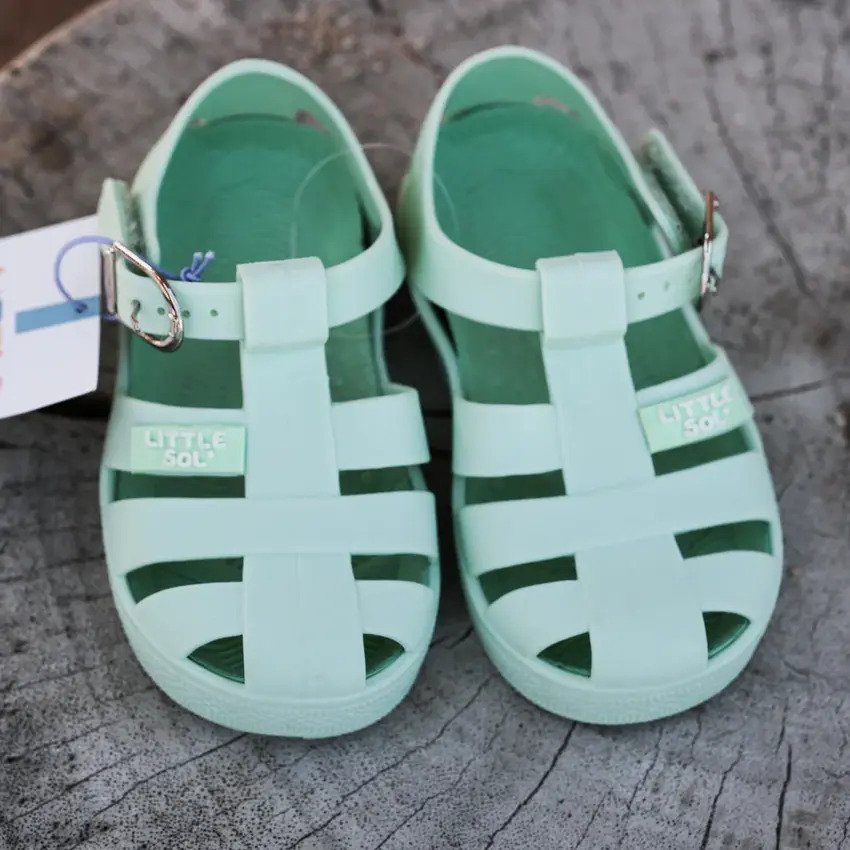 Little Sol+ Jaimi Sandal Mint Green