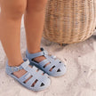 Little Sol+ Jaimi Sandal Misty Blue